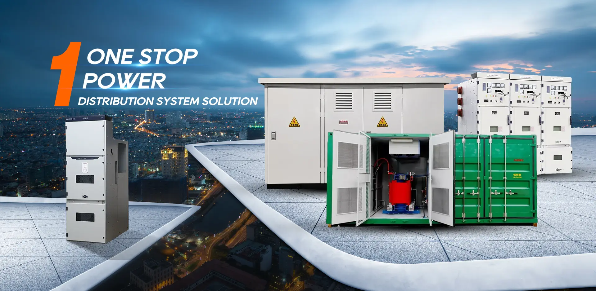 Kina elektrisk substation